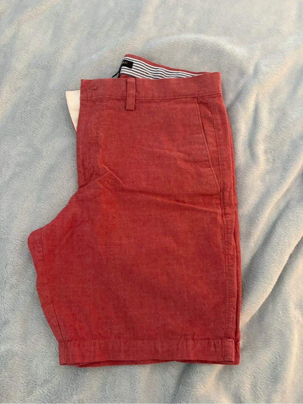 Banana Republic terra cotta Men's Flat-Front Shorts